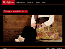 Tablet Screenshot of modeline.ir